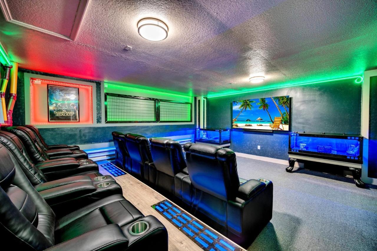 אורלנדו Near Disney! Spacious 5Br Resort Home With Private Pool, Hot Tub And Theater! מראה חיצוני תמונה