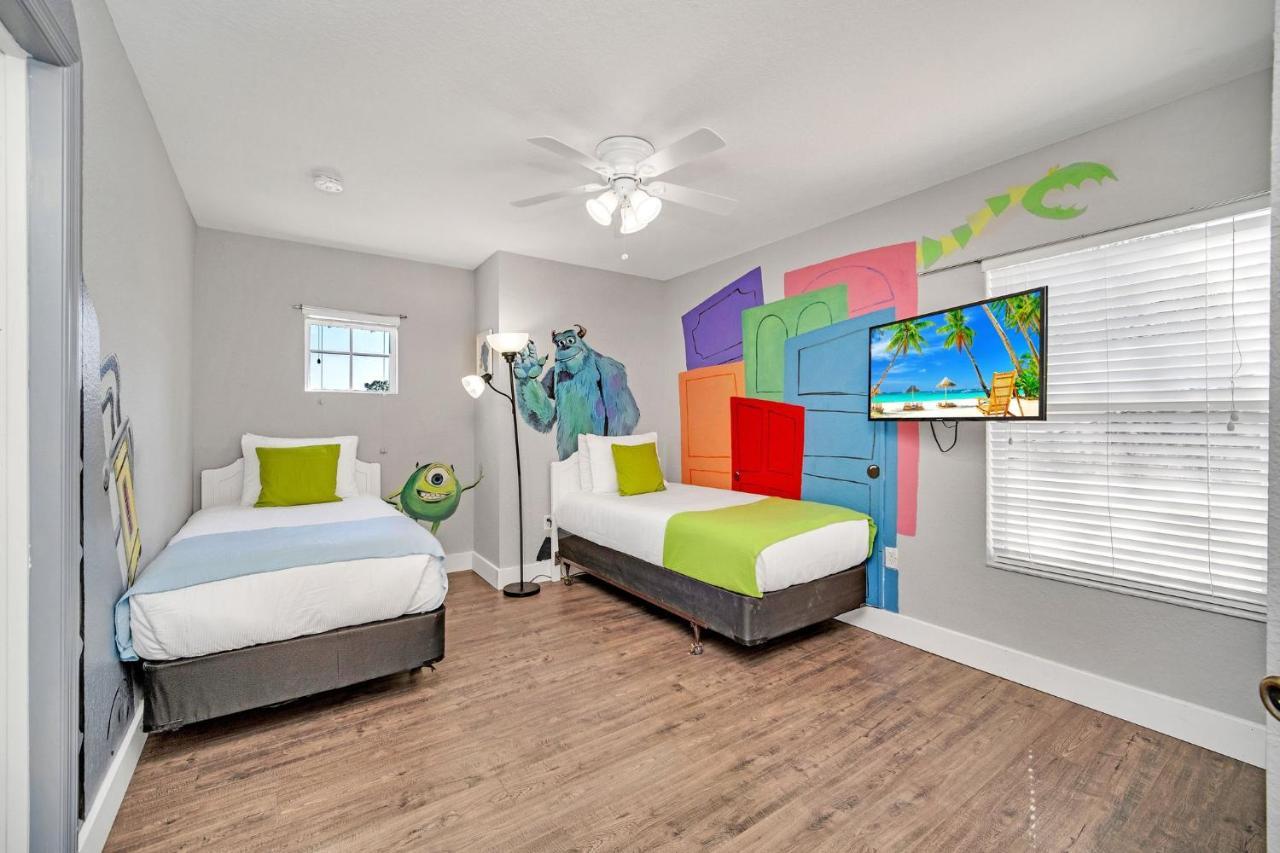 אורלנדו Near Disney! Spacious 5Br Resort Home With Private Pool, Hot Tub And Theater! מראה חיצוני תמונה
